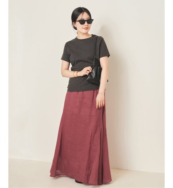 Plage「CURRENTAGE / カレンテージ 別注 BACK OPEN トップス」|Tシャツ・カットソー|