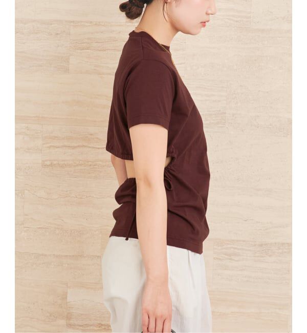 Plage「CURRENTAGE / カレンテージ 別注 BACK OPEN トップス」|Tシャツ・カットソー|
