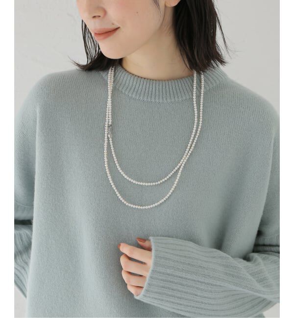 IENA LA BOUCLE「《追加》Y.A.Acc/ワイエーアク&times;LA BOUCLE別注 ロングパールネックレス」|ネックレス|