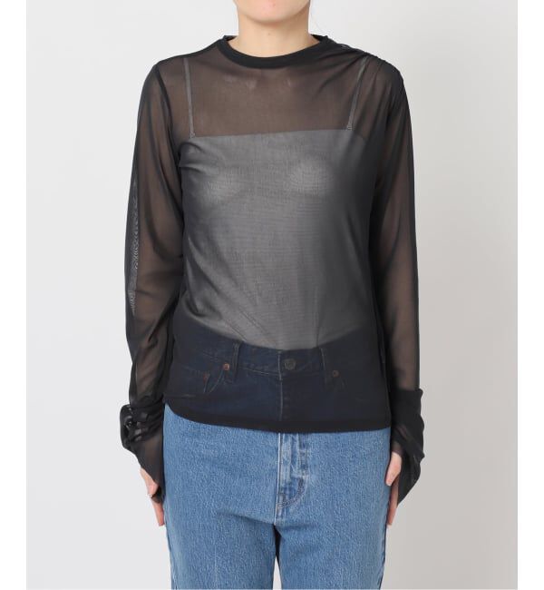 IENA LA BOUCLE「JUN MIKAMI/ジュンミカミ パワーネット LS 別注カラー 26SS-20-S」|Tシャツ・カットソー|