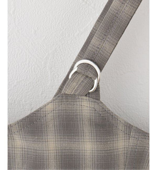 IENA「【一部店舗限定】JANE SMITH/ジェーンスミス CHECK TOPS ビスチェ 26SBL-464L」|シャツ・ブラウス|