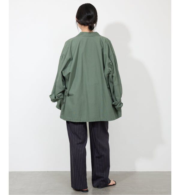 SLOBE IENA「《3サイズ展開/追加2》フィブリルストライプリラックスパンツ」|その他|