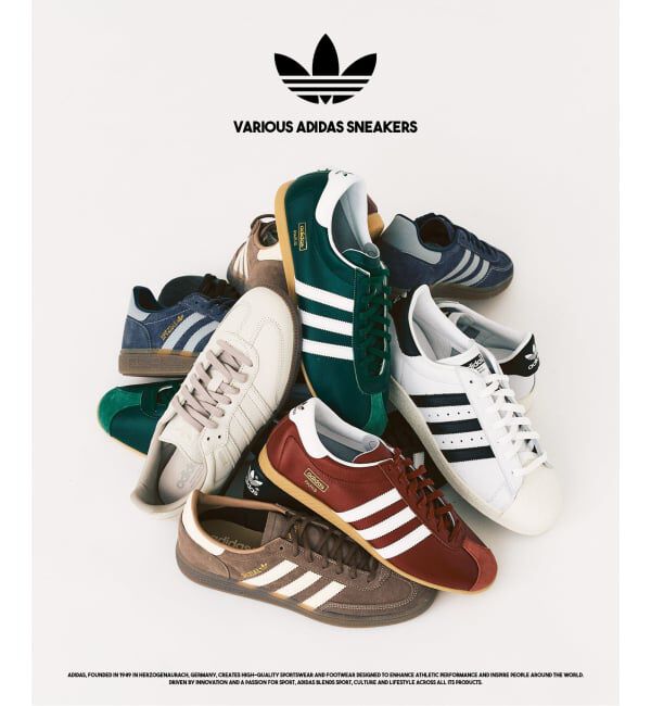 417 EDIFICE「adidas / アディダス HANDBALL SPEZIAL」|スニーカー|