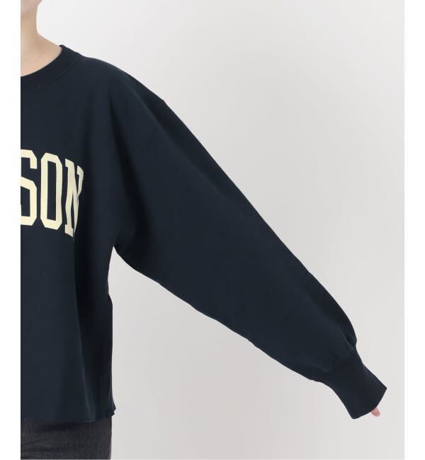JOURNAL STANDARD relume「クロップドフロッキーロゴスウェット」|スウェット・ジャージ|