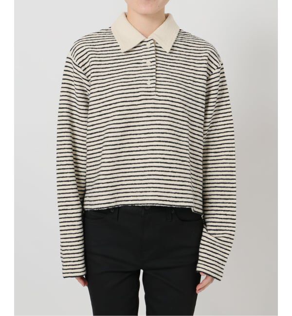 JOURNAL STANDARD「パイルボーダーポロシャツ」|Tシャツ・カットソー|