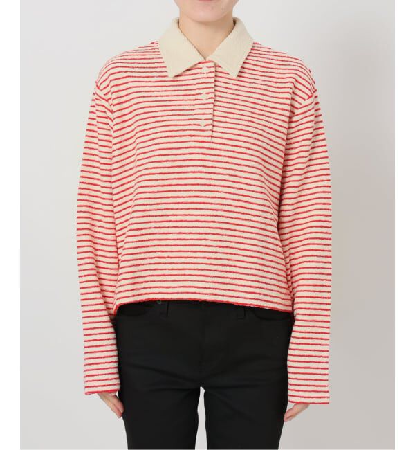 JOURNAL STANDARD「パイルボーダーポロシャツ」|Tシャツ・カットソー|