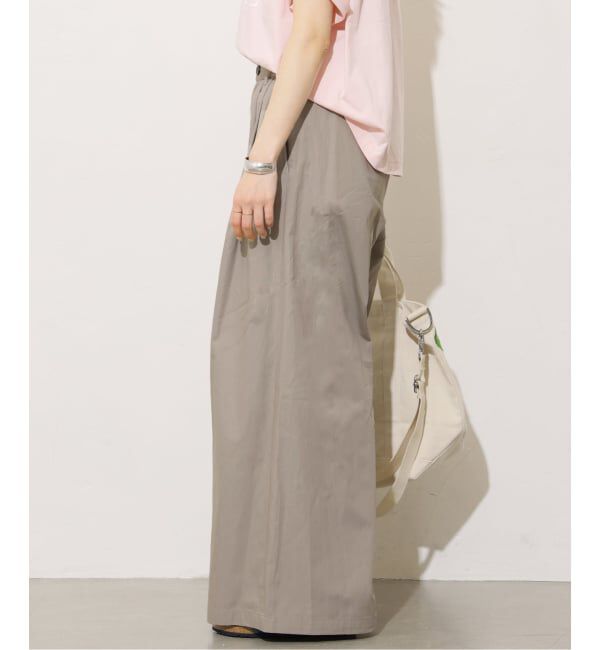 JOURNAL STANDARD relume「《予約》コットンリネンタックワイドパンツ」|その他|