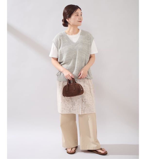 JOURNAL STANDARD「【osedit】2tuck buckle back CHINOS」|チノ|