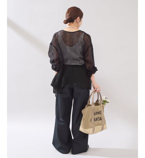 JOURNAL STANDARD「【osedit】2tuck buckle back CHINOS」|チノ|