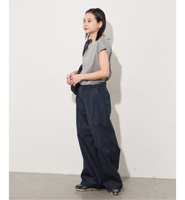 JOURNAL STANDARD「【osedit】2tuck buckle back CHINOS」|チノ|