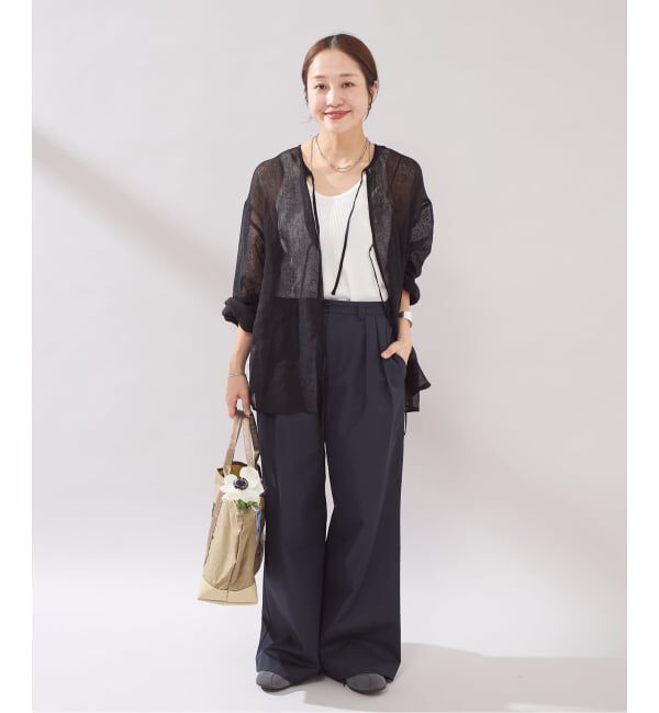 JOURNAL STANDARD「【osedit】2tuck buckle back CHINOS」|チノ|