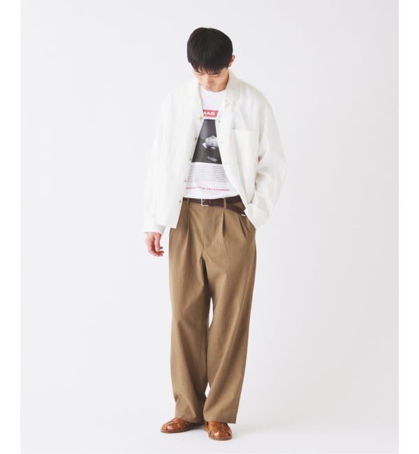 JOURNAL STANDARD relume「RIRANCHA(R)/ リランチェ シアー ワイドスラックス」|スラックス|