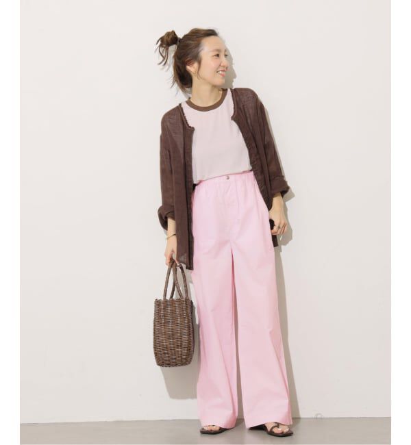 JOURNAL STANDARD relume「ポプリンストレートパンツ」|その他|
