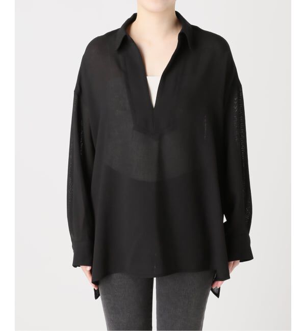 JOURNAL STANDARD relume「ヴィンテージメッシュスキッパーブラウス」|シャツ・ブラウス|