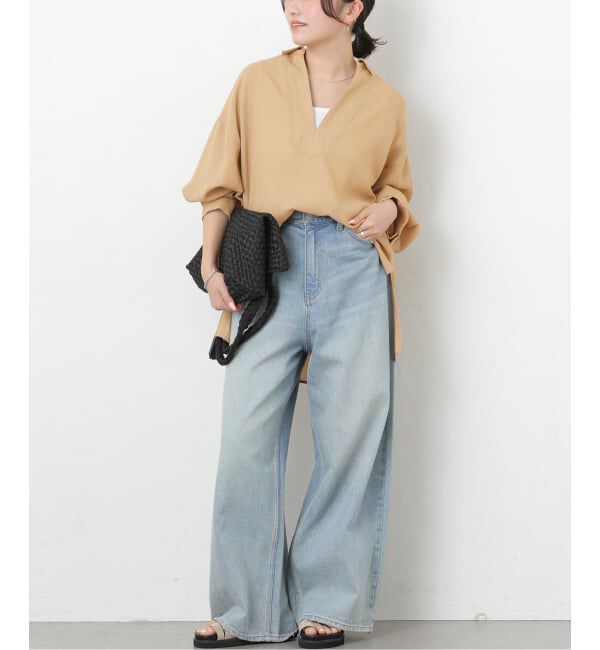 JOURNAL STANDARD relume「ヴィンテージメッシュスキッパーブラウス」|シャツ・ブラウス|