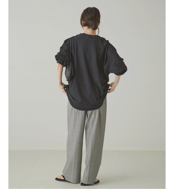 journal standard L'essage「【ISNESS MUSIC/イズネス ミュージック】 RAP LONG SLEEVE T-SHIRTS(IS」|Tシャツ・カットソー|