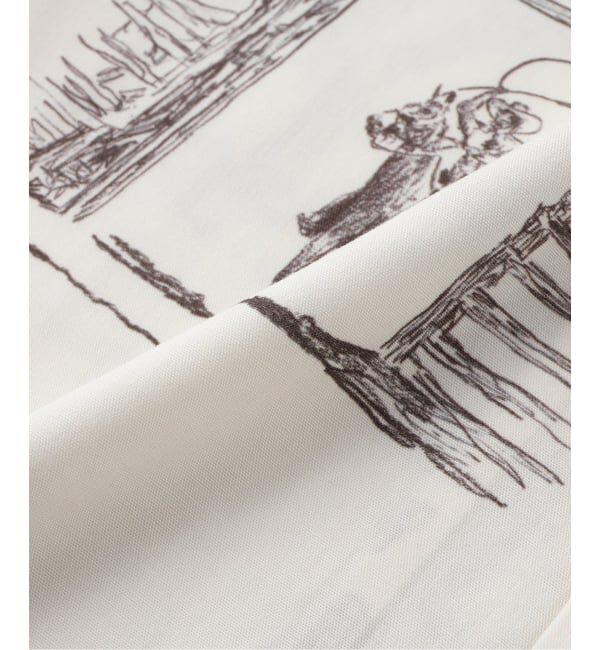 JOURNAL STANDARD「ONE OF THESE DAYS CHARCOAL MONTAGE CAMP」|シャツ・ブラウス|