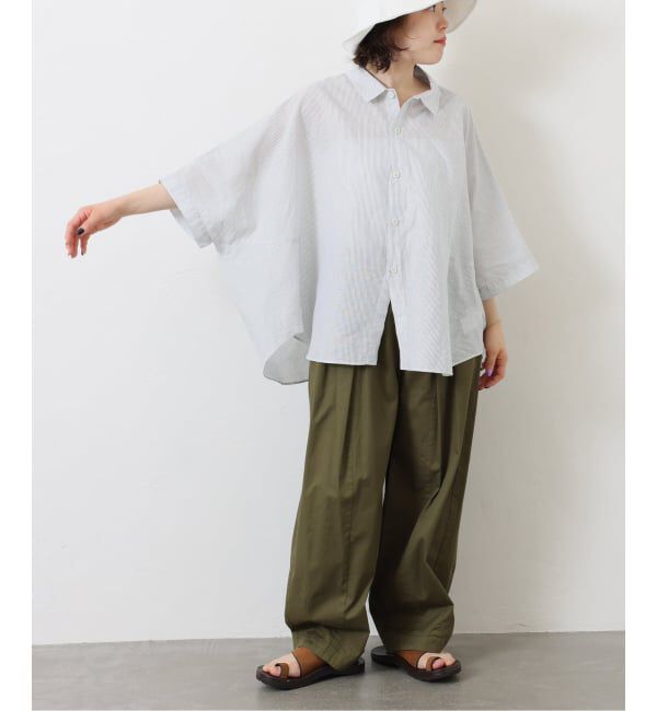 journal standard luxe「《予約》CLローン バルーンシャツ」|シャツ・ブラウス|ホワイト