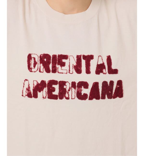 Spick and Span「AUTHEN / オーセン SS OA CLUSH EMBROIDERY T-SHIRT」|Tシャツ・カットソー|