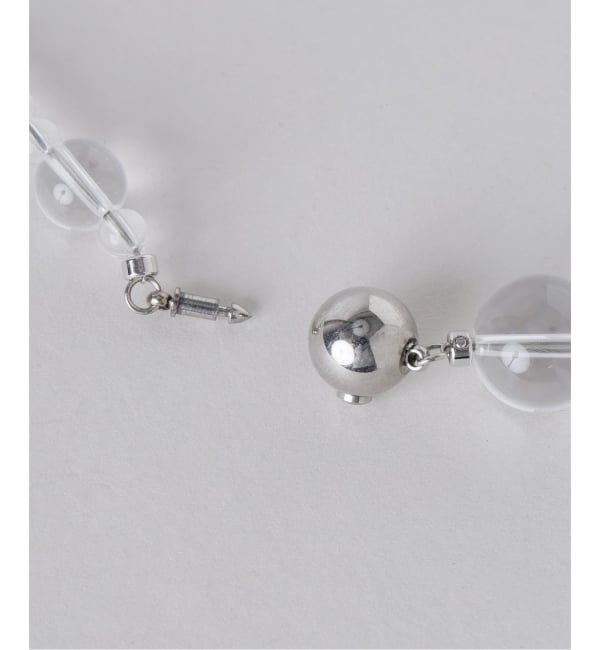 NOBLE「in mood/インムード  CRYSTAL 42cm necklace」|ネックレス|