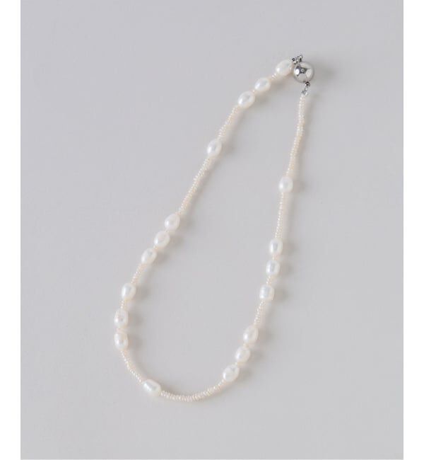 NOBLE「in mood/インムード BABY&RICEPRL 36cm choker」|ネックレス|
