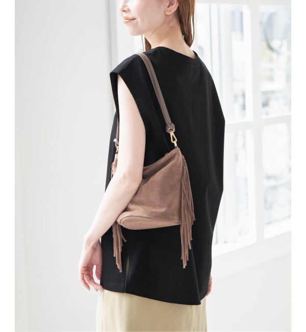 U by SPICK&SPAN「《予約》サイドスリットノースリーブ」|Tシャツ・カットソー|