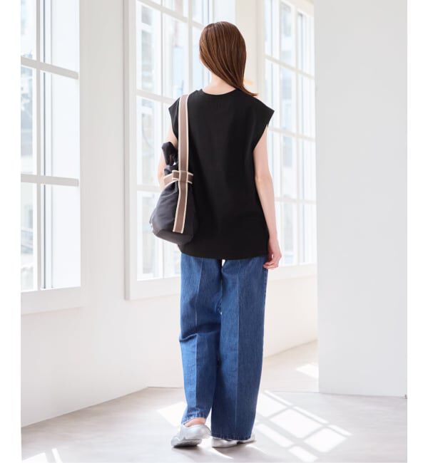 U by SPICK&SPAN「《予約》サイドスリットノースリーブ」|Tシャツ・カットソー|