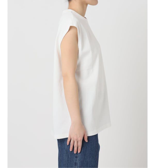 U by SPICK&SPAN「《予約》サイドスリットノースリーブ」|Tシャツ・カットソー|