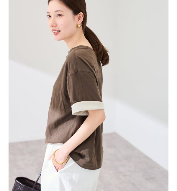 FRAMeWORK「≪一部カラーWEB限定 / 予約≫リバーシブルTee」|Tシャツ・カットソー|イエロー