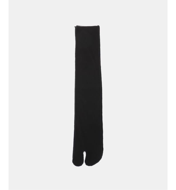 NOBLE「MARCOMONDE/マルコモンド Tulle Tabi socks」|ソックス|ブラック