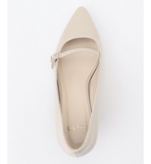 ANY SIS「【23.0~24.0cm】ミニストーンバックル パンプス」|パンプス|