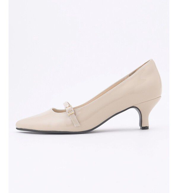 ANY SIS「【23.0~24.0cm】ミニストーンバックル パンプス」|パンプス|