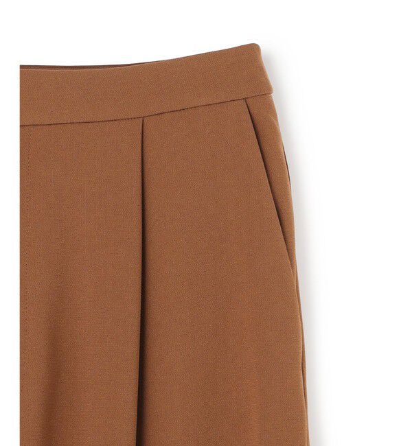 BEIGE,「GYPSUM / シルキータッチ セミワイドタックパンツ」|その他|