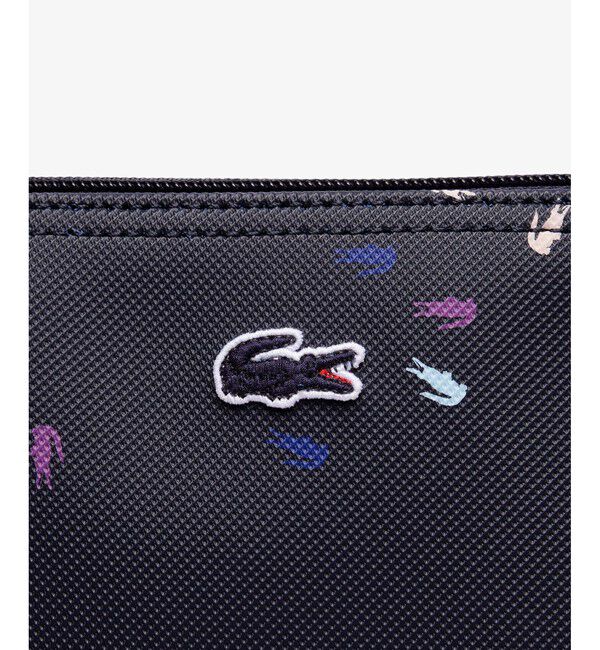 LACOSTE「ホリデー マルチカラーワニロゴプリントトートバッグ」|トートバッグ|