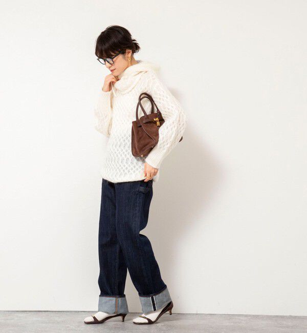 NOLLEY'S sophi「【WALANCE/ワランス】wool mohair cable balaclava」|ニット・セーター|