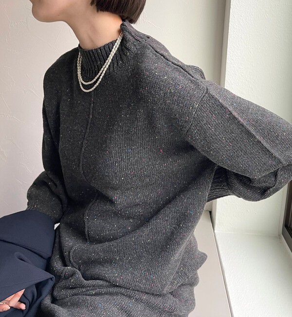 fredy emue「ネップMIXニットワンピース」|ワンピース|