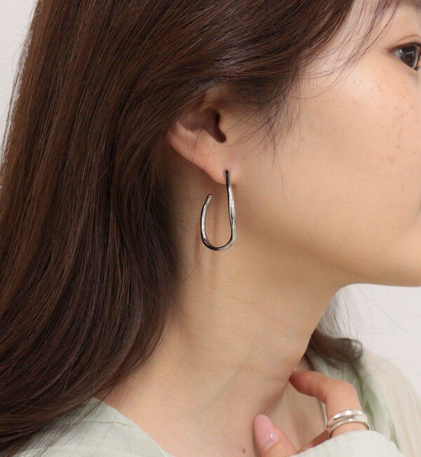 fredy emue「ニュアンスJラインピアス」|ピアス|