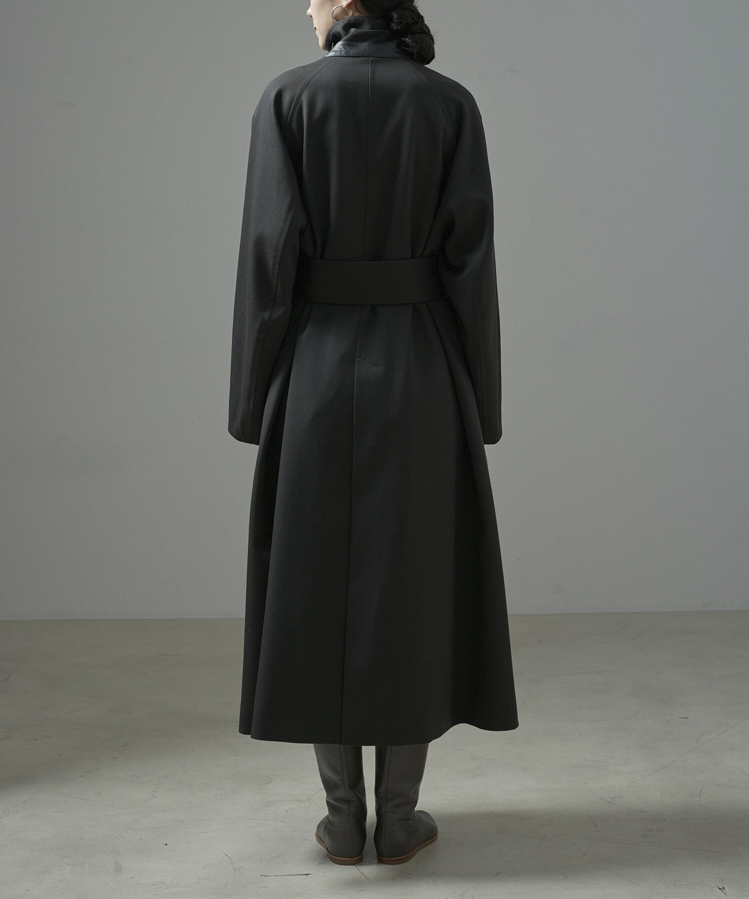 SALON adam et rope'「VISTO WOOL GABA スタンドカラーコート」|ステンカラーコート|