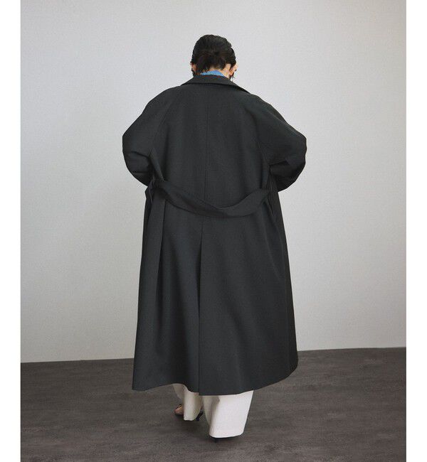 SALON adam et rope'「VISTO WOOL GABA スタンドカラーコート」|ステンカラーコート|