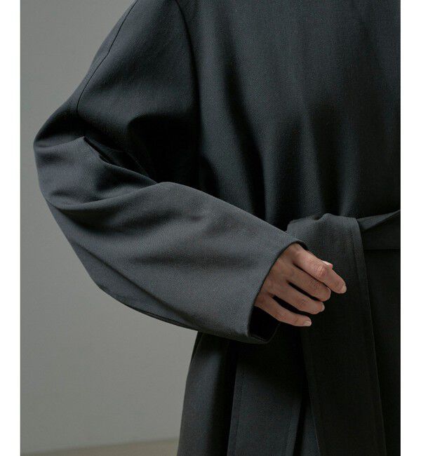 SALON adam et rope'「VISTO WOOL GABA スタンドカラーコート」|ステンカラーコート|