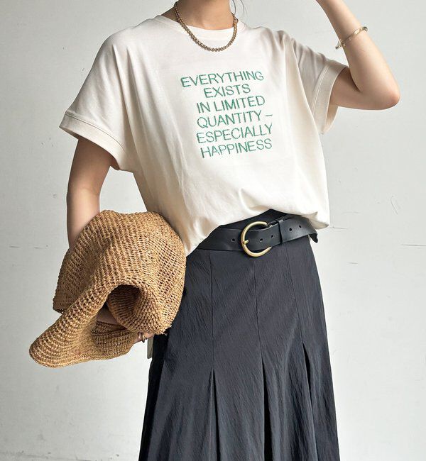  「【WEB限定】ロゴ刺繍プルオーバー」|Tシャツ・カットソー|