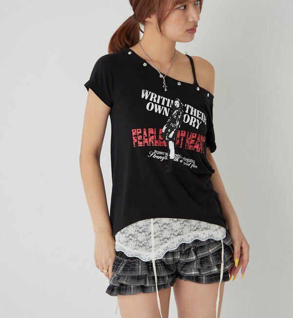  「エリオットラウンドヘムシアーTEE」|Tシャツ・カットソー|
