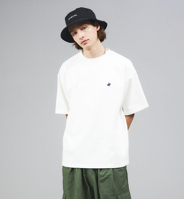 ABAHOUSE「【BEVERLY HILLS POLO CLUB/ビバリーヒルズポロクラブ 】ヘ」|Tシャツ・カットソー|オフホワイト