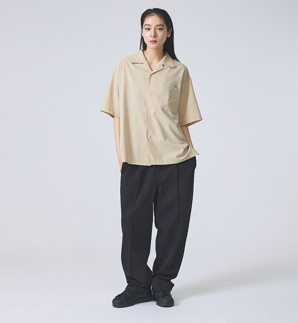 ABAHOUSE「【FORTUNA/フォルトゥナ】ECOTECOpenCollarShirts/エ」|シャツ・ブラウス|