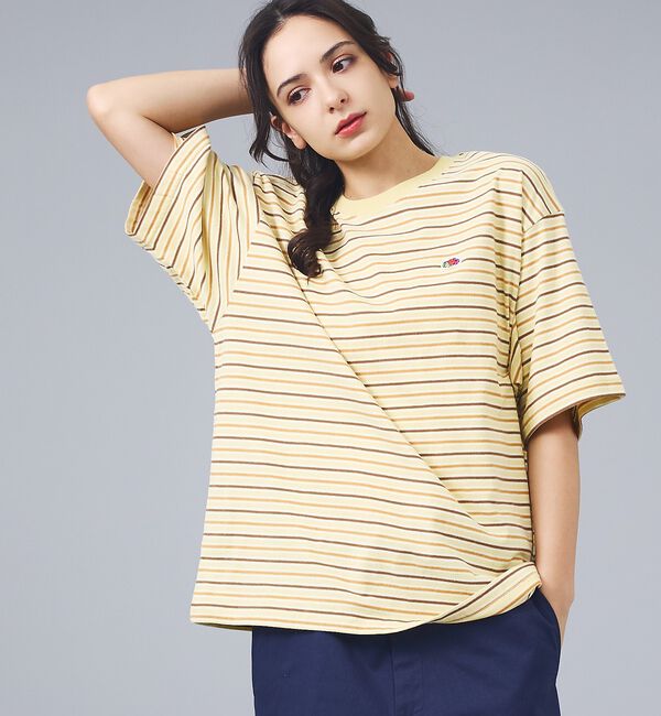 ABAHOUSE「【FRUIT OF THE LOOM/フルーツ・オブ・ザ・ルーム】ピーチ起毛ボー」|Tシャツ・カットソー|