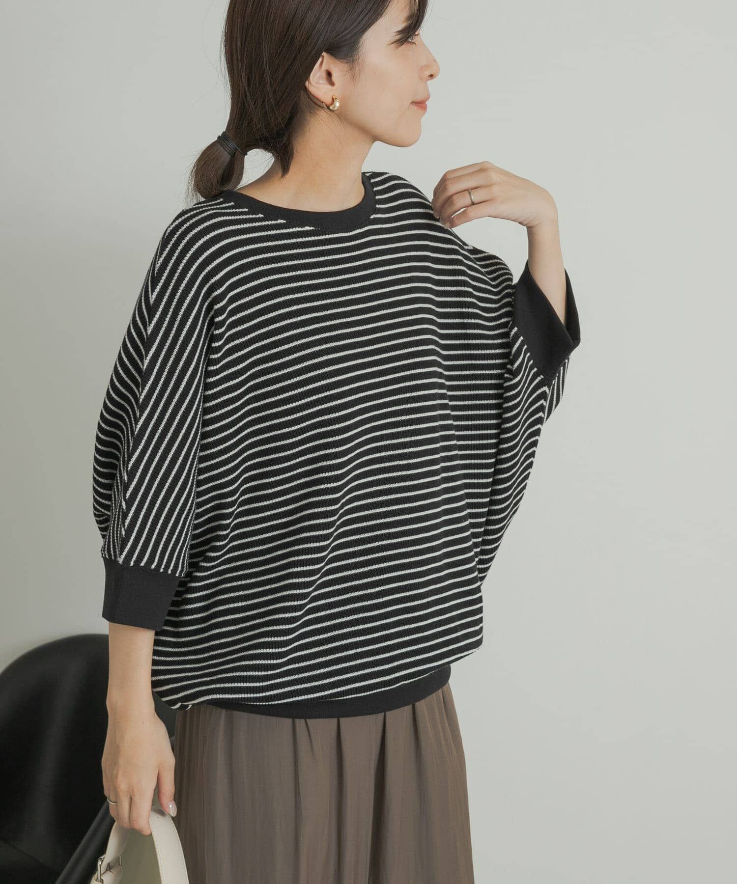 URBAN RESEARCH DOORS「タックフライスワイドTシャツ」|Tシャツ・カットソー|