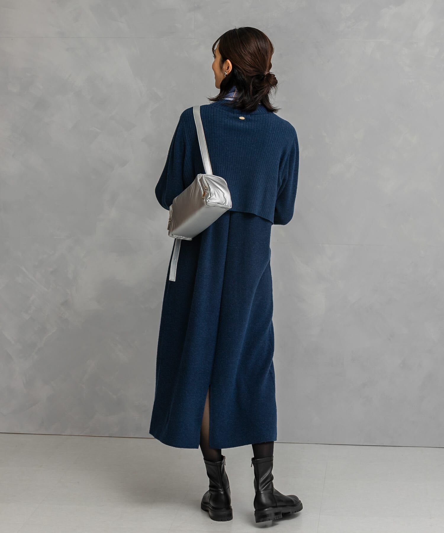 URBAN RESEARCH ROSSO「静電防止レイヤードライクニットワンピース」|ワンピース|