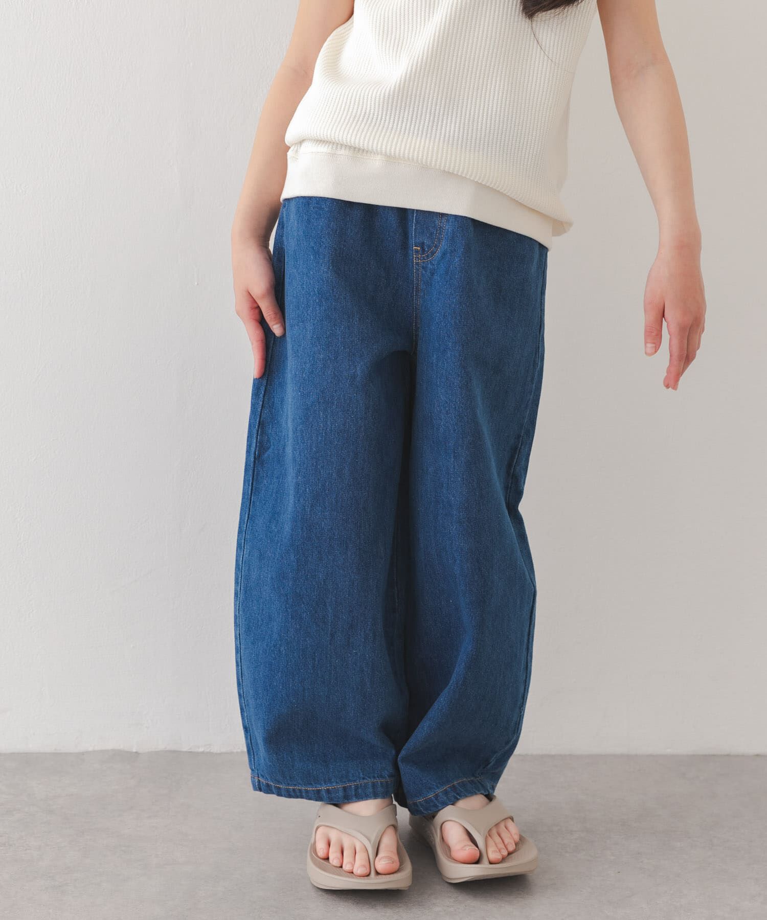 URBAN RESEARCH DOORS「『別注カラー』Solii+Sola　CROSS STITCH DENIM(KIDS)」|その他|
