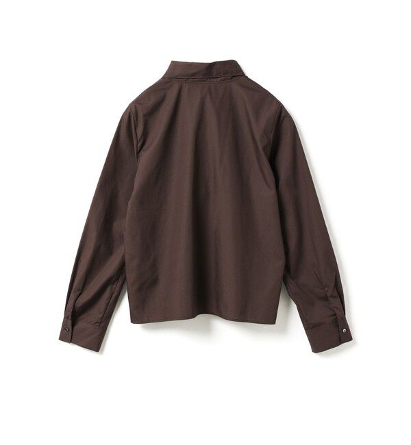mizuiro ind「mizuiro ind リボンタイシャツ」|シャツ・ブラウス|