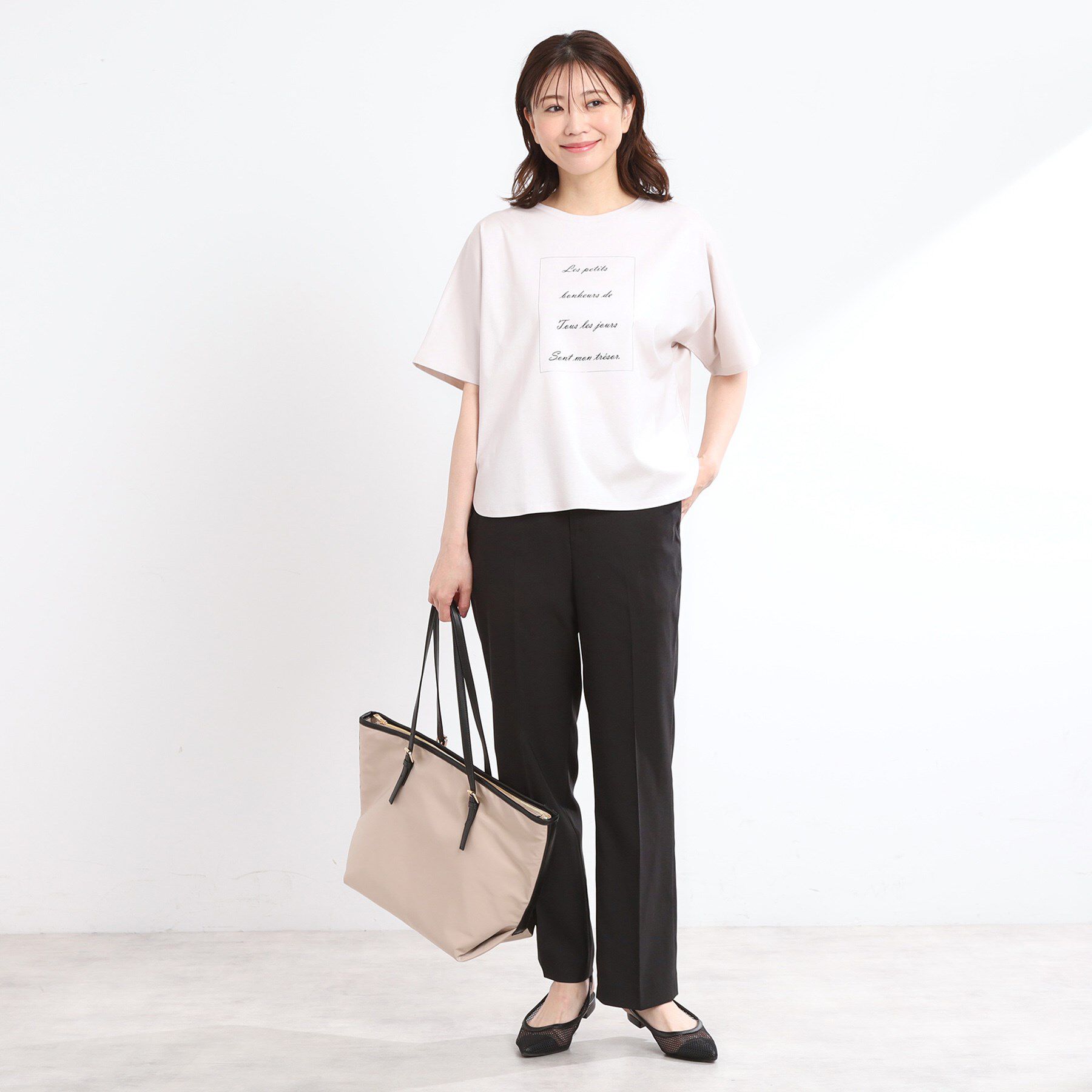 Reflect「【UVカット／接触冷感／マシンウォッシュ可】ドルマンスリーブロゴTシャツ」|Tシャツ・カットソー|